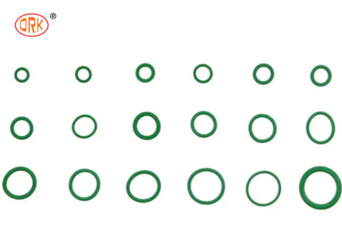 Green AS568/ Metric HNBR Rubber 18 Dimensions O Ring Kit Box per aria condizionata