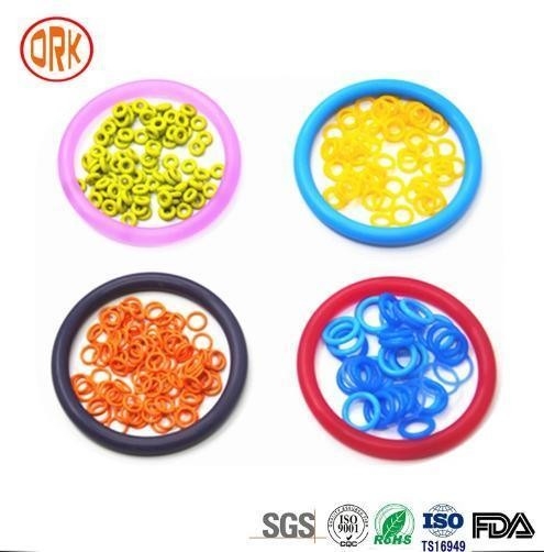 Customization auto O-Ring in silicone impermeabile con rapporto FDA colore richiesta personalizzata