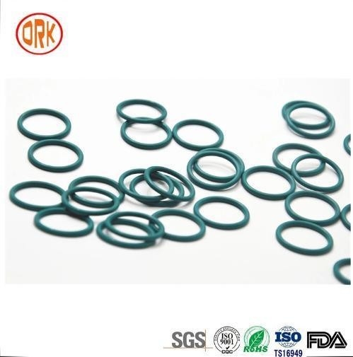 Apparecchiature meccaniche NBR gomma verde anello di sigillo piatto resistente al calore resistente alla corrosione