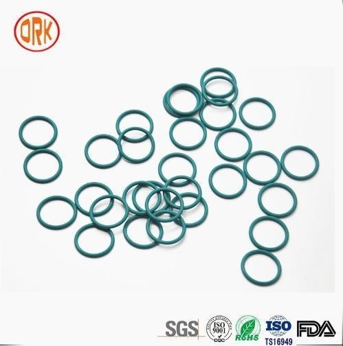 Apparecchiature meccaniche NBR gomma verde anello di sigillo piatto resistente al calore resistente alla corrosione