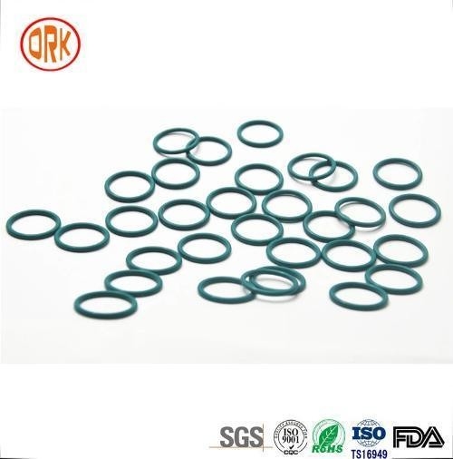 Apparecchiature meccaniche NBR gomma verde anello di sigillo piatto resistente al calore resistente alla corrosione