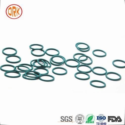 Apparecchiature meccaniche NBR gomma verde anello di sigillo piatto resistente al calore resistente alla corrosione