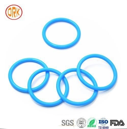 0.5 mm - 1000 mm 568 Anello di gomma di sigillamento in silicone blu RoHS Anelli di gomma piatta O