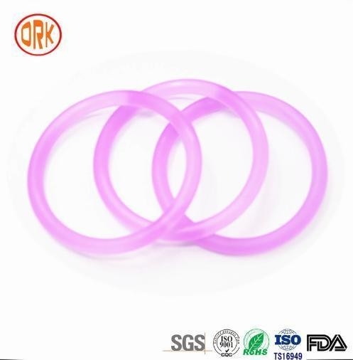 Personalizzazione di gomma di silicone translucente viola O anello di sigillo di anello di guarnizione per sigillo dell'albero