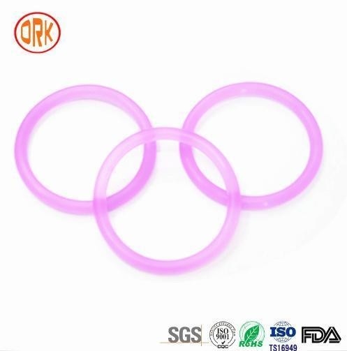 Personalizzazione di gomma di silicone translucente viola O anello di sigillo di anello di guarnizione per sigillo dell'albero