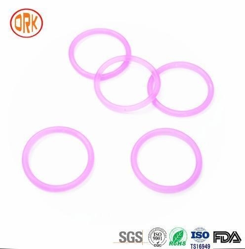 Personalizzazione di gomma di silicone translucente viola O anello di sigillo di anello di guarnizione per sigillo dell'albero