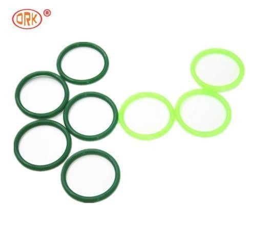 Sigilli di buona allungatura verdi FDA Wras LFGB Certificato O-Ring in silicone di qualità alimentare con temperatura -60-350 gradi
