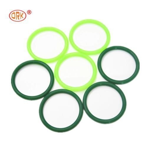 Sigilli di buona allungatura verdi FDA Wras LFGB Certificato O-Ring in silicone di qualità alimentare con temperatura -60-350 gradi