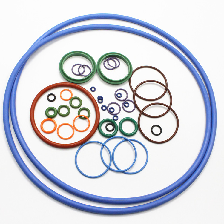 Performance NBR FKM EPDM O-Rings e sigilli in gomma di silicone con anello a cinque bordi