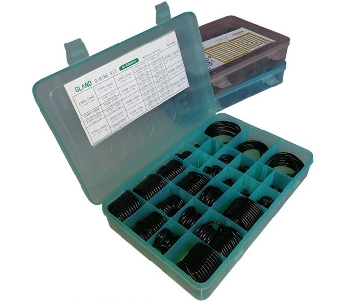 Custom Durable Professional NBR Rubber O-Ring Kit Seals Box Set per l'industria