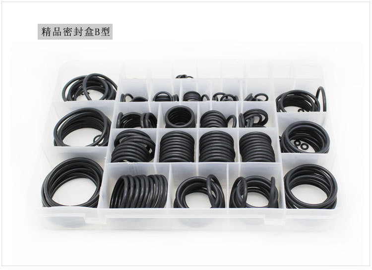 Custom Durable Professional NBR Rubber O-Ring Kit Seals Box Set per l'industria