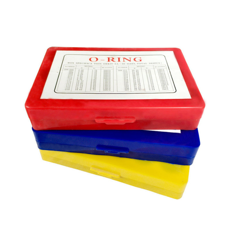 NBR 90 Rubber O-Ring Seal Kit Box Set per OEM / ODM Efficienza e standard accettabili