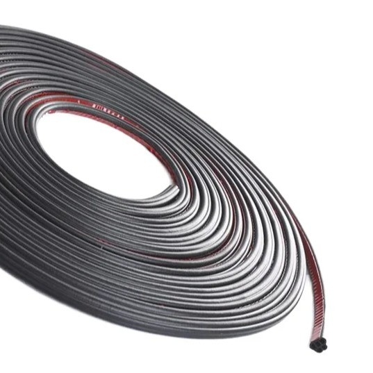 60 MPa di tenuta di porta auto Weatherstripping Isolamento acustico Rubber Sealing Strip per auto