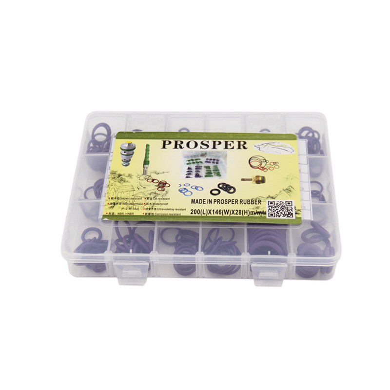 70° Auto Ac O Rings Kit Ac Compressore O Rings Box Butanoina idrogenata