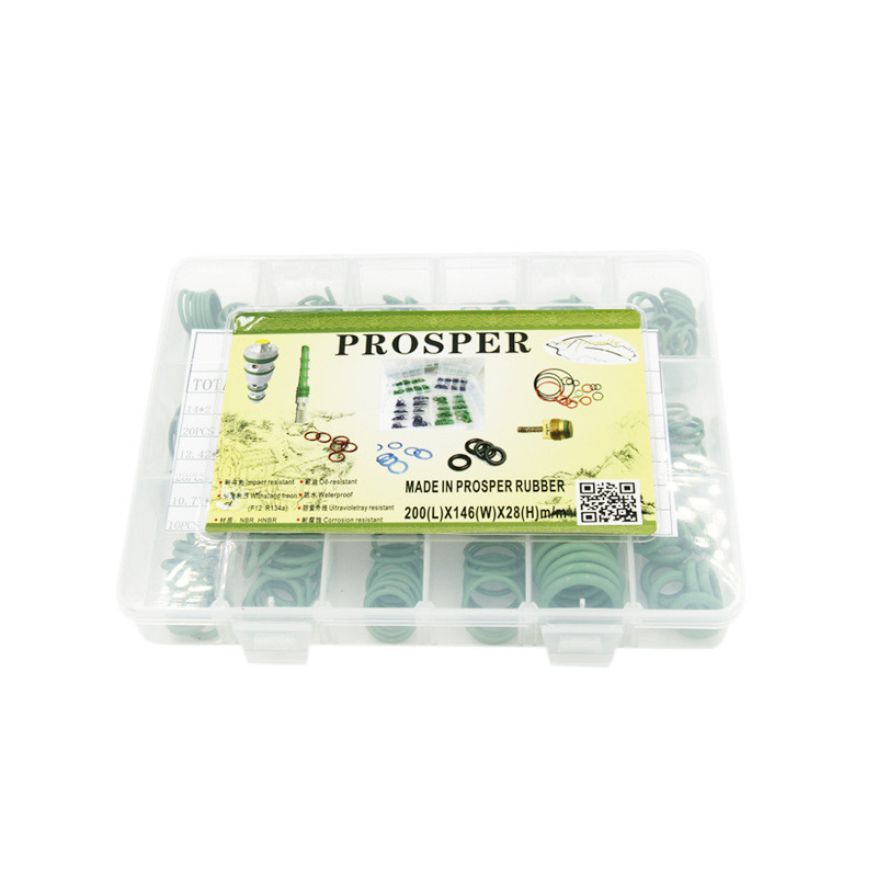 70° Auto Ac O Rings Kit Ac Compressore O Rings Box Butanoina idrogenata