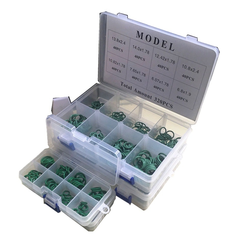 ORK 382pcs/386pcs/407pcs/408pcs Fkm o Nbr Rubber O-Ring Seals Box/Kit per la sigillatura