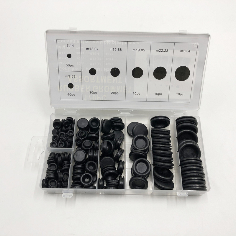 Kit di gomma nera di dimensioni personalizzate con eccellenti proprietà chimiche e fisiche