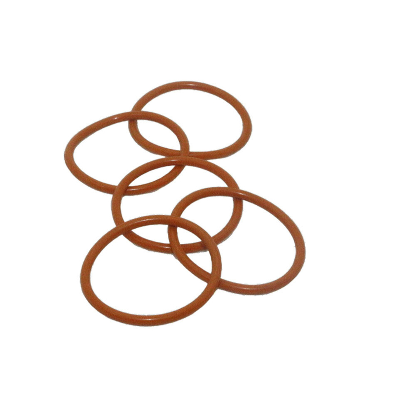 Grado alimentare resistente al calore colorato trasparente silicone O-Rings sigilli di gomma per in qualsiasi colore