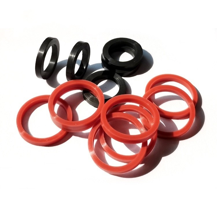 Prodotto con guarnizioni di gomma rotonda FKM in silicone non standard con disegno