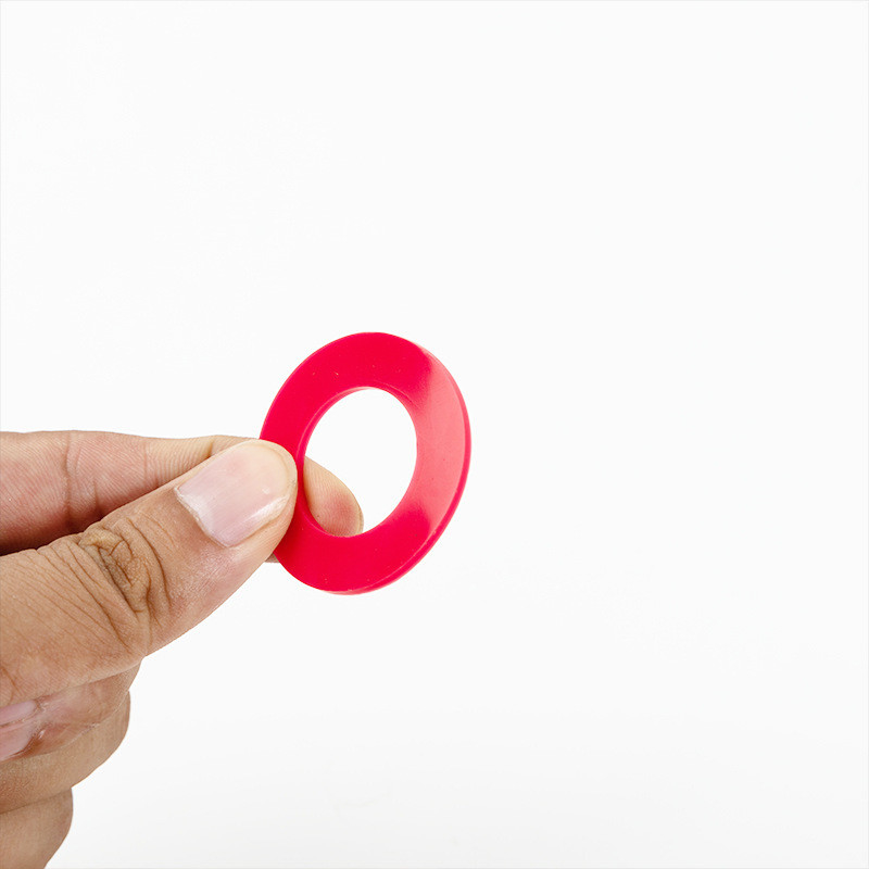 Guarnizione in gomma di silicone NBR EPDM FKM stampata su misura con resistenza al calore e diverse dimensioni