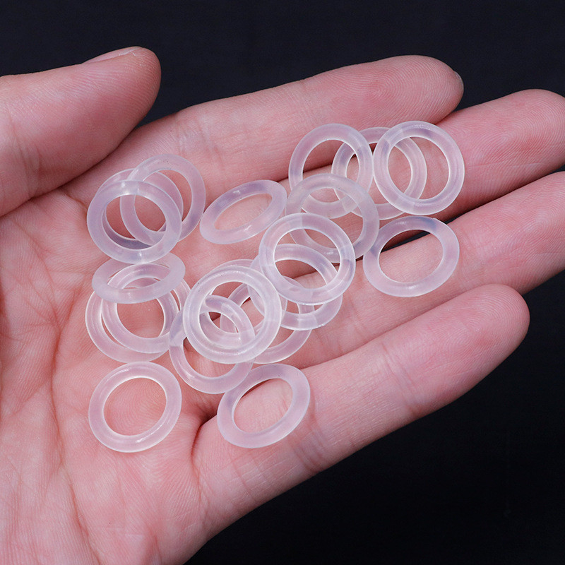 O-Rings in silicone personalizzati di qualsiasi colore 100% ispezionati per sigilli su misura