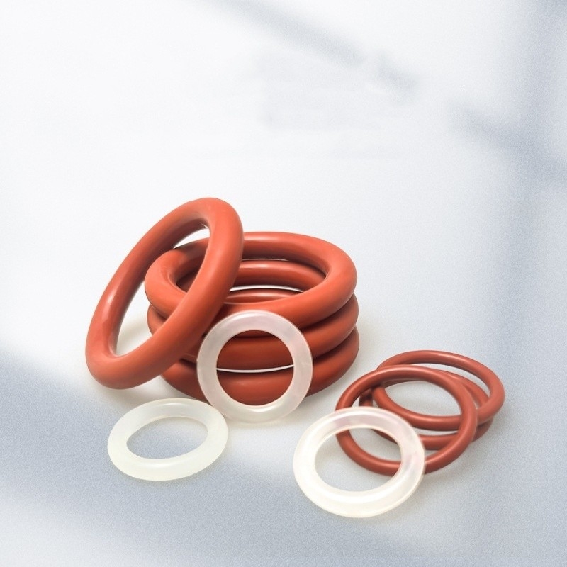 Sigilli ad O-Ring in gomma di silicone EPDM industriali ad alta precisione su misura per il logo