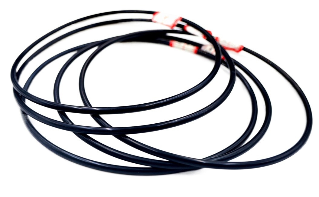 30-90 Shore A EPDM/NBR/FKM/Silicone Colored Big Fluoro O-Ring Seal per compressore d'aria