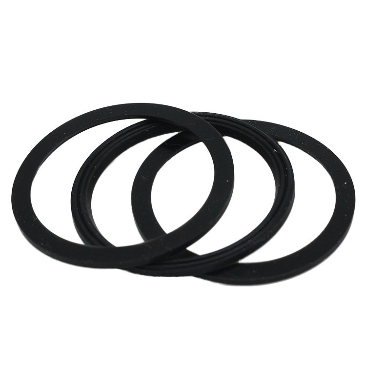 OEM/ODM gomma EPDM FKM SBR NR Rotonda Plain Thin Flat Seal Gasket Washer con controllo completo CE