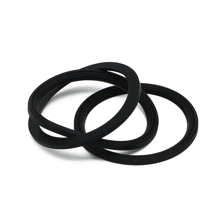 Lavatrice di guarnizioni a tenuta piatta standard rotonda, ordinata e sottile con gomma Epdm Fkm Sbr Nr