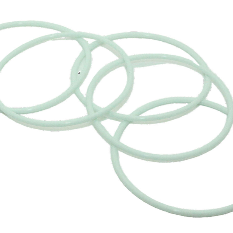 O-Rings in gomma di silicone a colori lucenti certificati REACH per sigilli a colori personalizzati