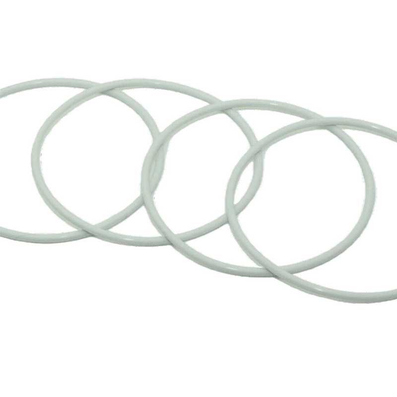 O-Rings in gomma di silicone a colori lucenti certificati REACH per sigilli a colori personalizzati