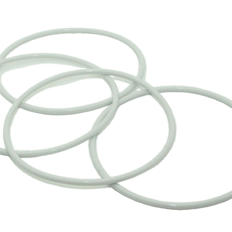 O-Rings in gomma di silicone a colori lucenti certificati REACH per sigilli a colori personalizzati