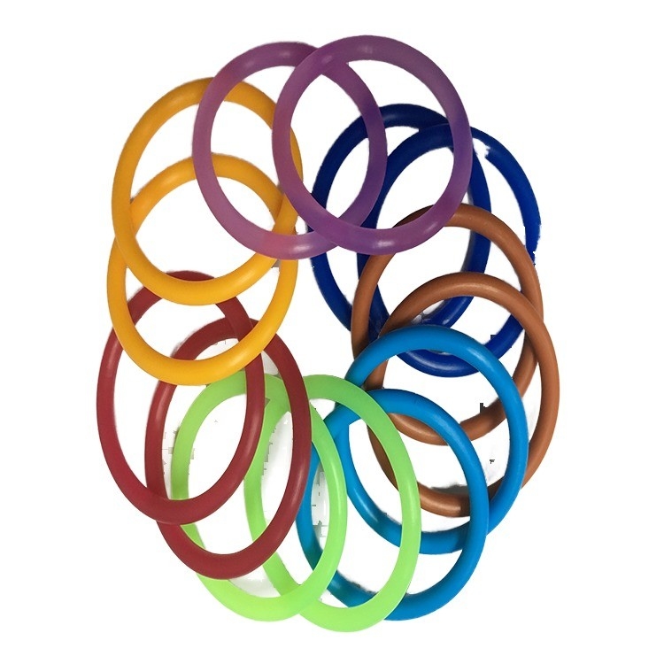 Mini anello O di gomma di colore piccolo La soluzione di tenuta definitiva per l'industria medica