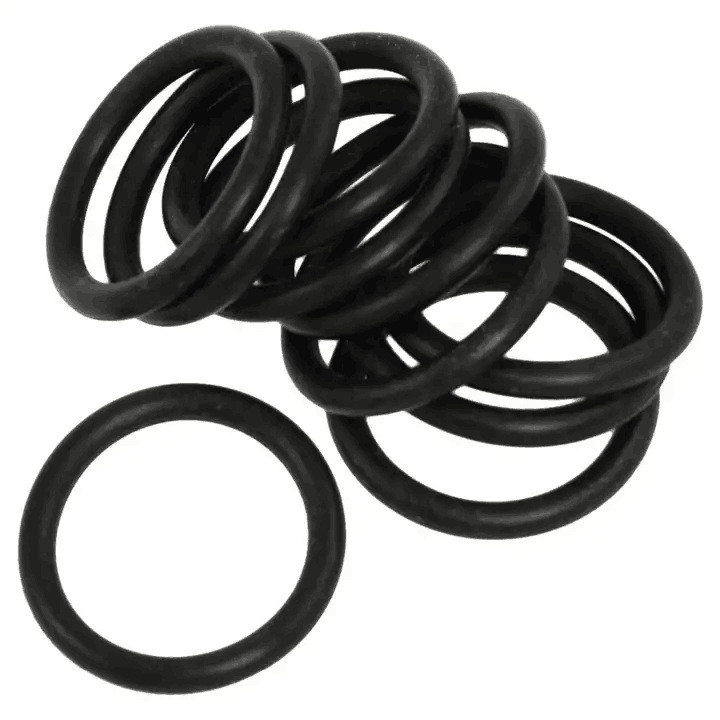 Sigilli efficaci NBR FKM EPDM VMQ Rubber O Rings per applicazioni di colore personalizzate