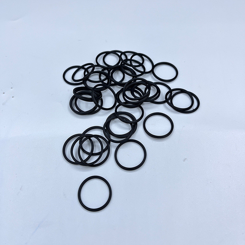 O-Rings in gomma nitrile nera di silicone per uso di sigillatura