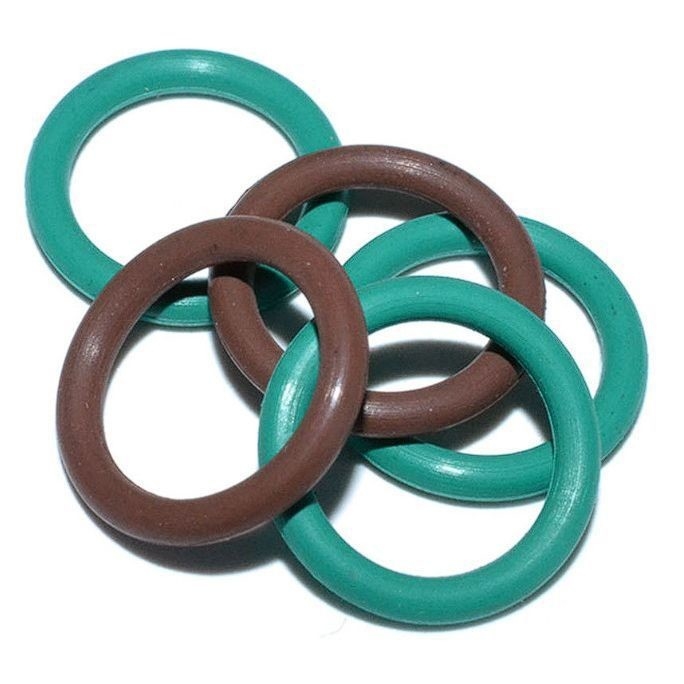 Sigilli ad anello O in gomma di silicone NBR a colori personalizzati per una chiusura efficace nel materiale FKM
