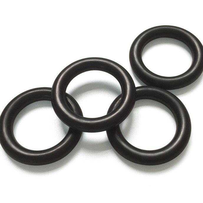 ORK 20 Shore a Silicone Oring Nero Marrone Rosso Chiaro Silicone senza cuciture As/JIS Seal