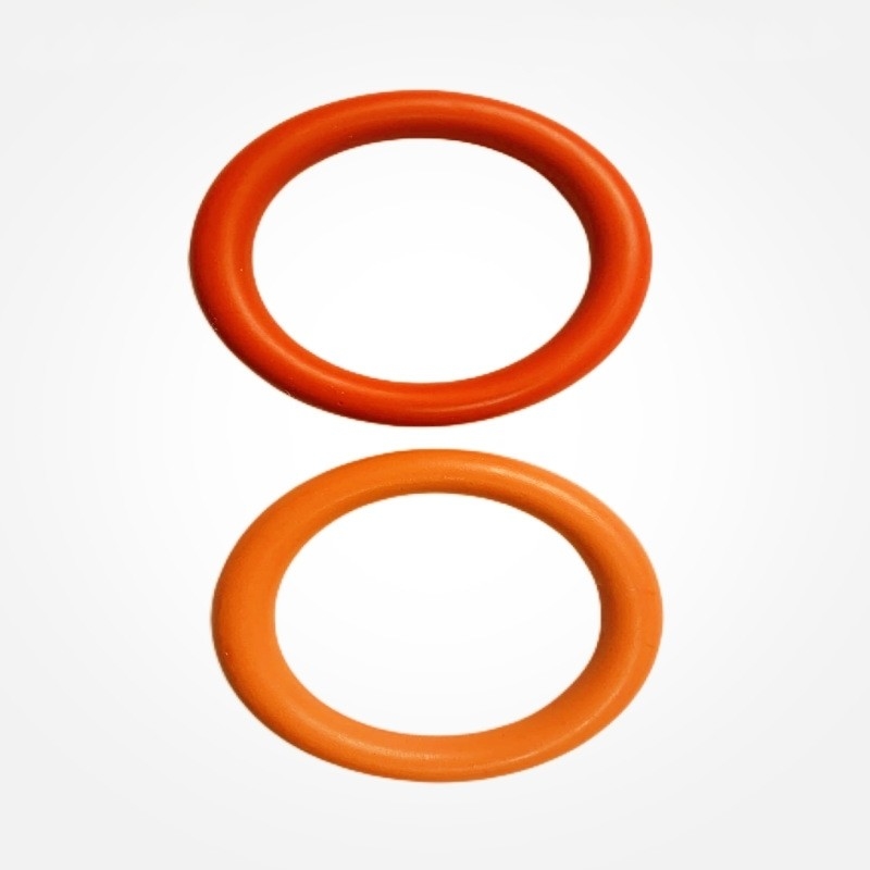 Sigillo O-Ring in gomma di silicone rossa in dimensioni standard AS568 PG per applicazioni industriali