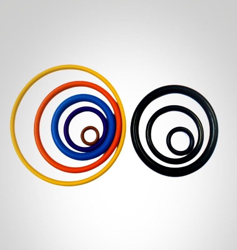 Sigillo O-Ring in gomma di silicone rossa in dimensioni standard AS568 PG per applicazioni industriali