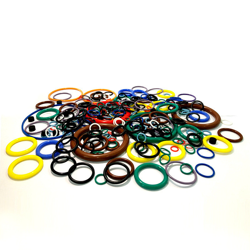 Customized Silicone O Ring Nero Piccolo Buna NBR Sigillo FKM Rohs raggiungere Standard conforme