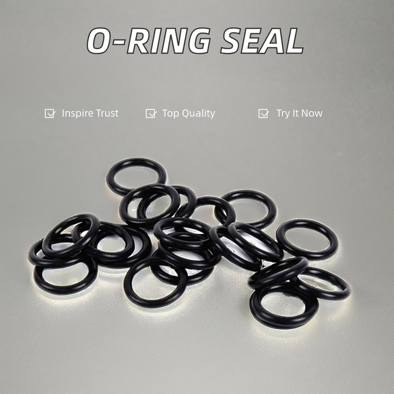 20 ~ 90 Shore Personalizzato Resistente al calore Nitrile O Anelli Gomma Silicone O Anello Sigilante