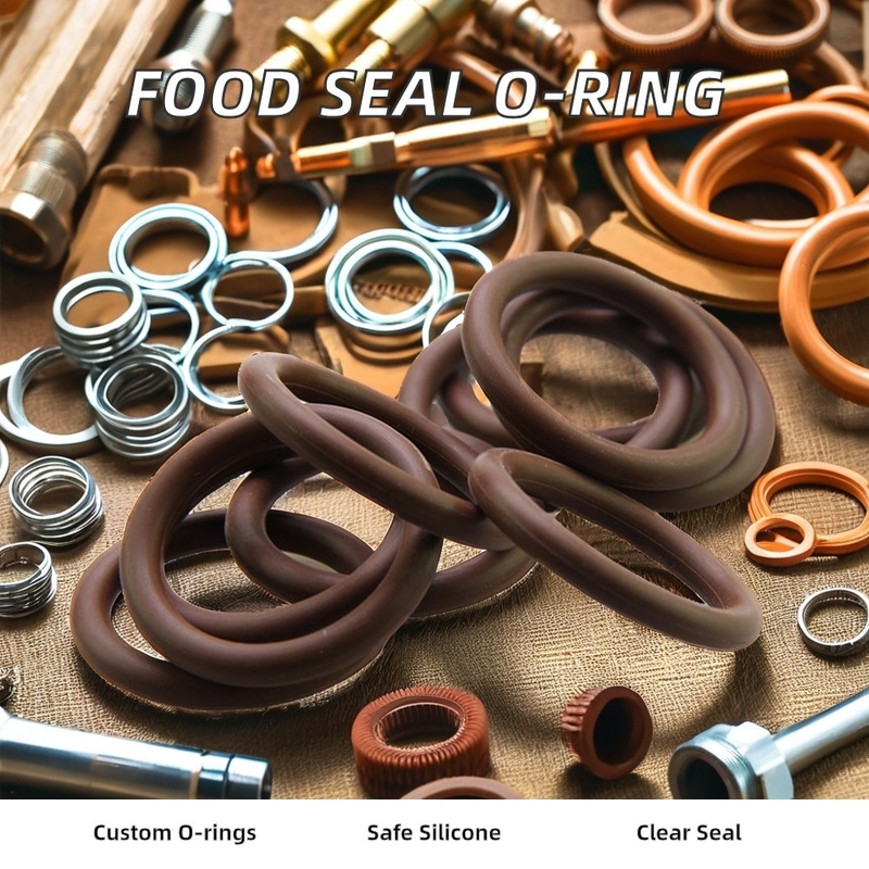 ORK O-Rings resistenti all'olio e all'usura AEM/EPDM/FKM/NBR Sigilli in gomma per applicazioni meccaniche