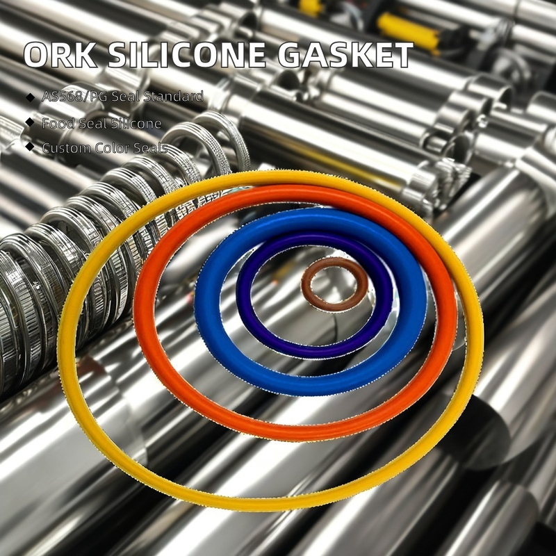 Sigillo di gomma per tubi a colori personalizzati AEM EPDM FKM NBR Anelli O di gomma resistenti al calore