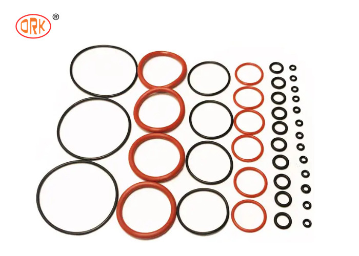 NBR/FKM/EPDM Silicone O-Ring Seals per diverse industrie secondo le dimensioni del disegno