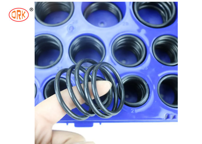 Buona resistenza all'olio Nero NBR 70 Shore A O-Ring Kit Box per escavatore cilindro idraulico