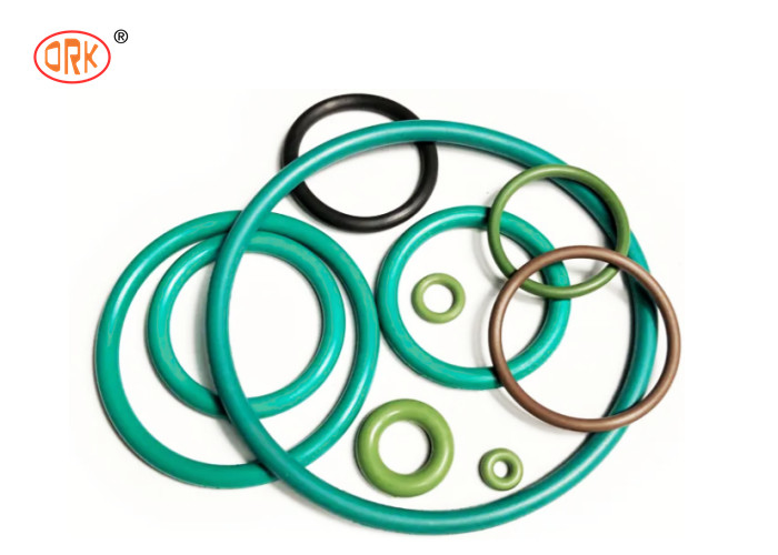 Formato di disegno 3D/2D Silicone verde e sigilli O-Rings in gomma FKM per applicazioni industriali