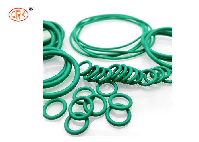 Segni di anello di gomma piatta O PG verde HNBR AS568 per applicazioni di sigillatura industriale