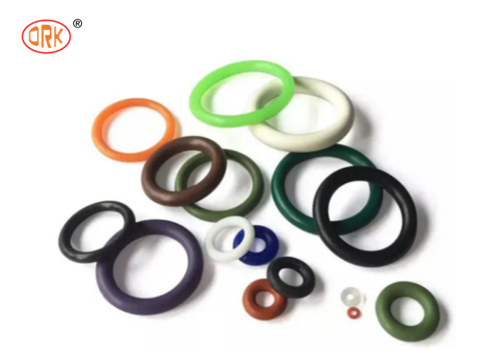 Colore Buona isolamento termico tipi personalizzati di gomma VMQ un anello O dimensione per sigillo di gomma automobilistica
