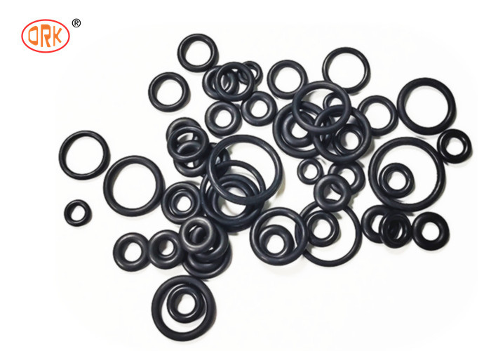 Materiale elastomero standard dell'industria NBR FKM FPM EPDM PU Silicio piatto di gomma O-ring Seals