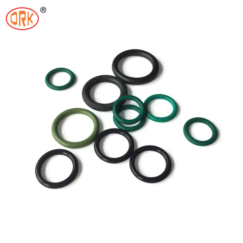 Rohs Compliant Plastic Pipe Rubber Seal Colorato Silicone O Ring Epdm Materiale FKM NBR